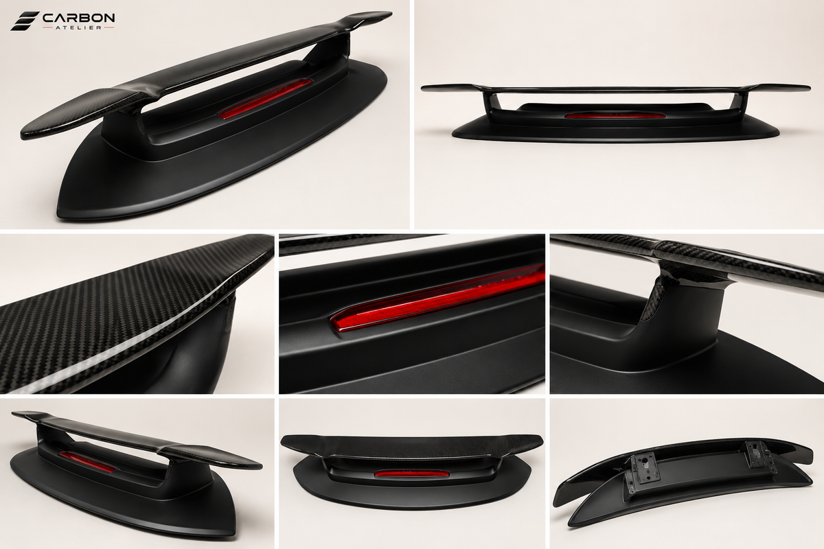 Carbon Fiber Aero Kit for Porsche 911 (992) Carrera / Turbo / Turbo S (2020+) – Front Lip, Rear Diffuser & GT Wing