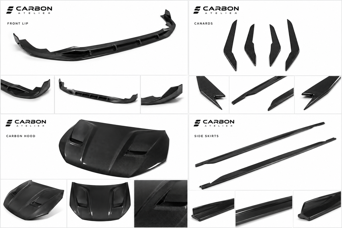Dry Carbon Fiber Full Body Kit for Audi RS3 8Y (2021–2024)