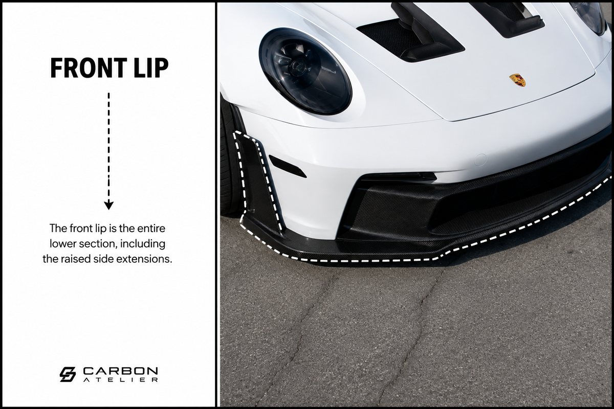Porsche 911 992.1 GT3 RS Dry Carbon Fiber Body Kit
