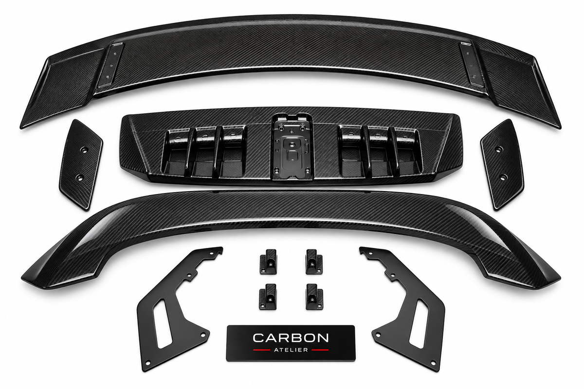 Porsche 911 992 GT3 Dry Carbon Fiber Rear Wing – 2019–2025