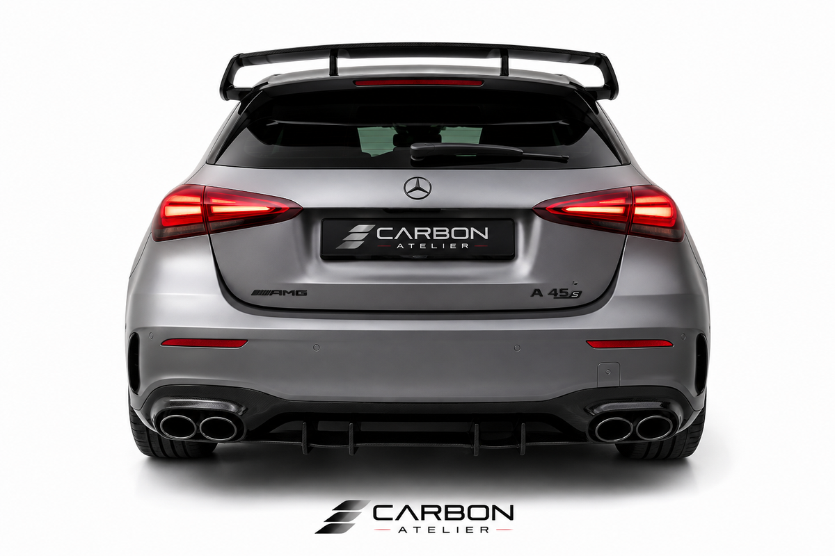 AMG-Inspired Rear Diffuser – Compatible with Mercedes A-Class W177 Facelift (2023–Present)