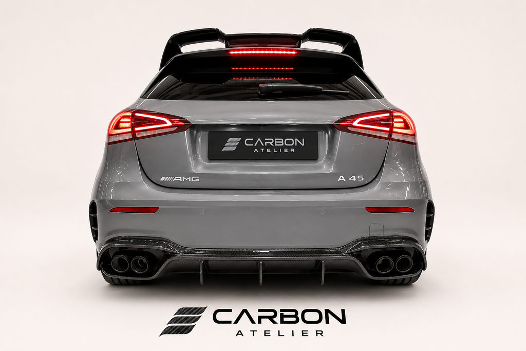 AMG-Inspired Rear Diffuser – Compatible with Mercedes A-Class W177 (2018–2022)