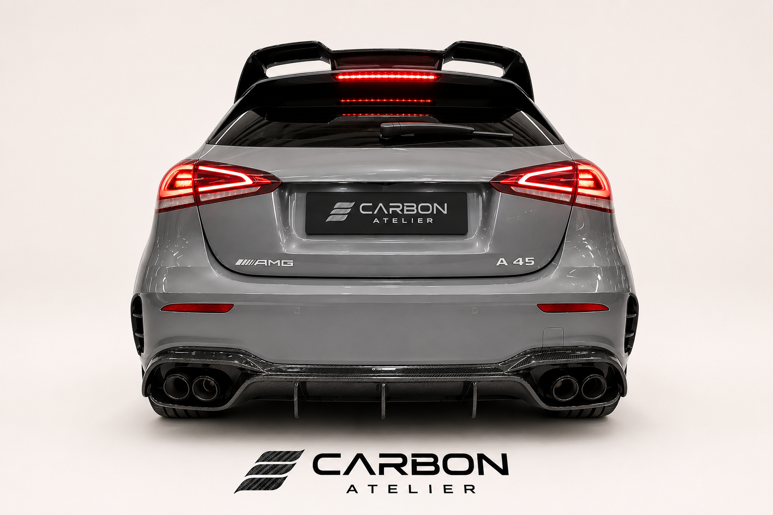 AMG-Inspired Rear Diffuser – Compatible with Mercedes A-Class W177 (2018–2022)