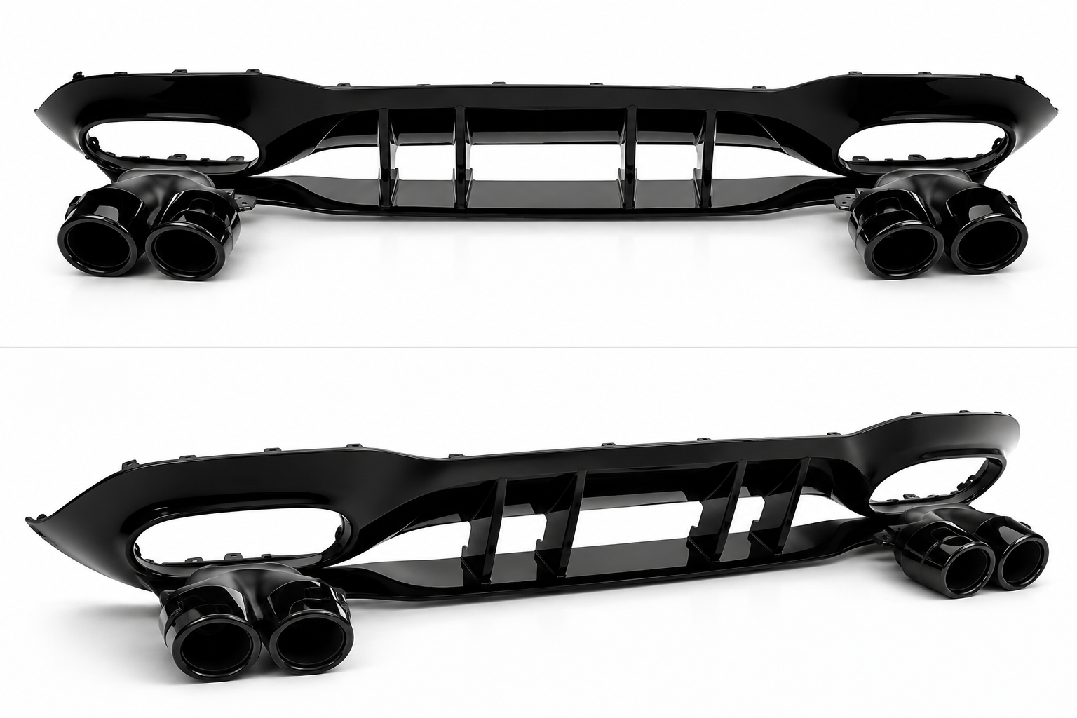 AMG-Inspired Rear Diffuser – Compatible with Mercedes A-Class W177 Facelift (2023–Present)