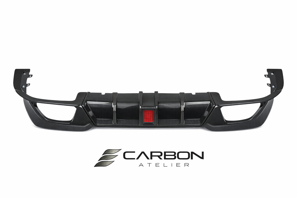 BMW 3 Series G20 / G21 M3-Style Rear Bumper Diffuser (2019+)