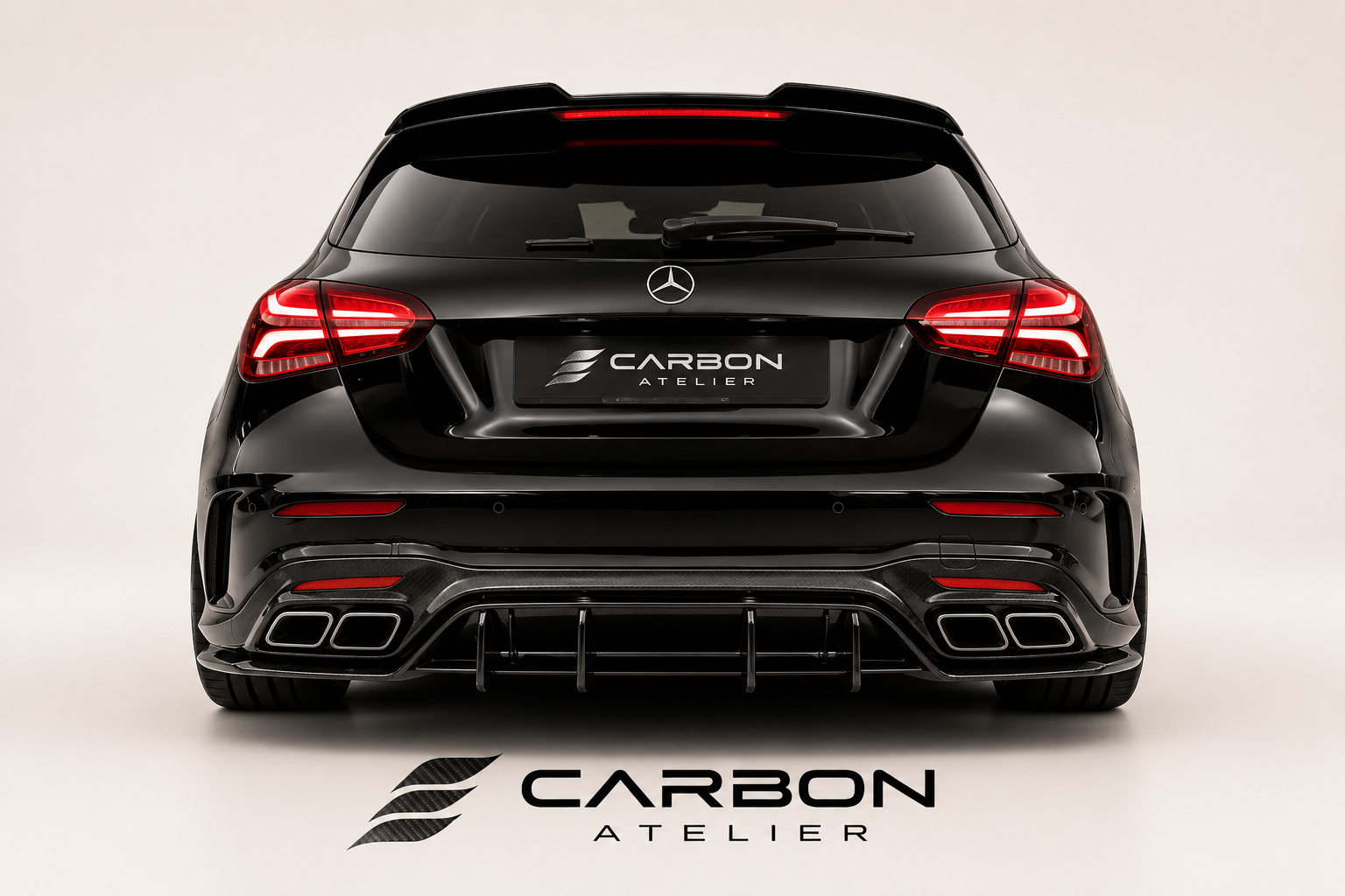 Performance Rear Diffuser for Mercedes A-Class W176 (2013–2018)