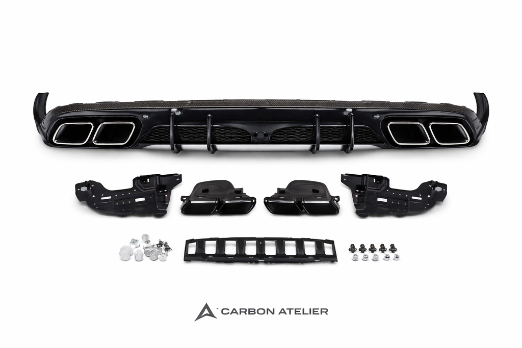 Performance Rear Diffuser for Mercedes C-Class Coupe C205 (2015–2018)