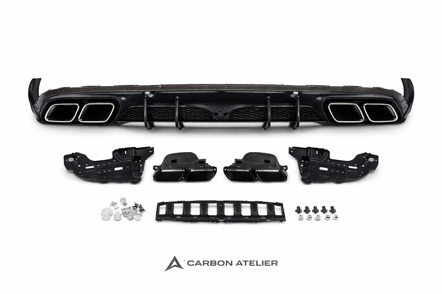 Performance Rear Diffuser for Mercedes C-Class Coupe C205 (2015–2018)