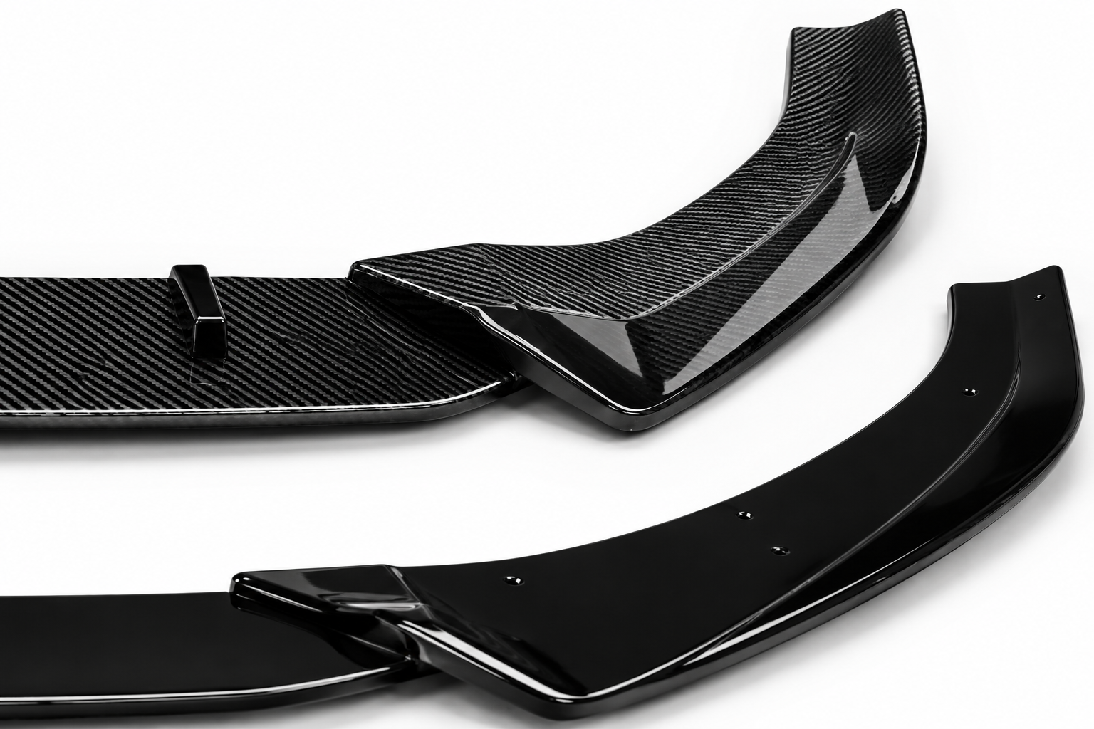 Carbon Fiber Front Lip Splitter for A3 / S3 8V S-Line (2016–2020)