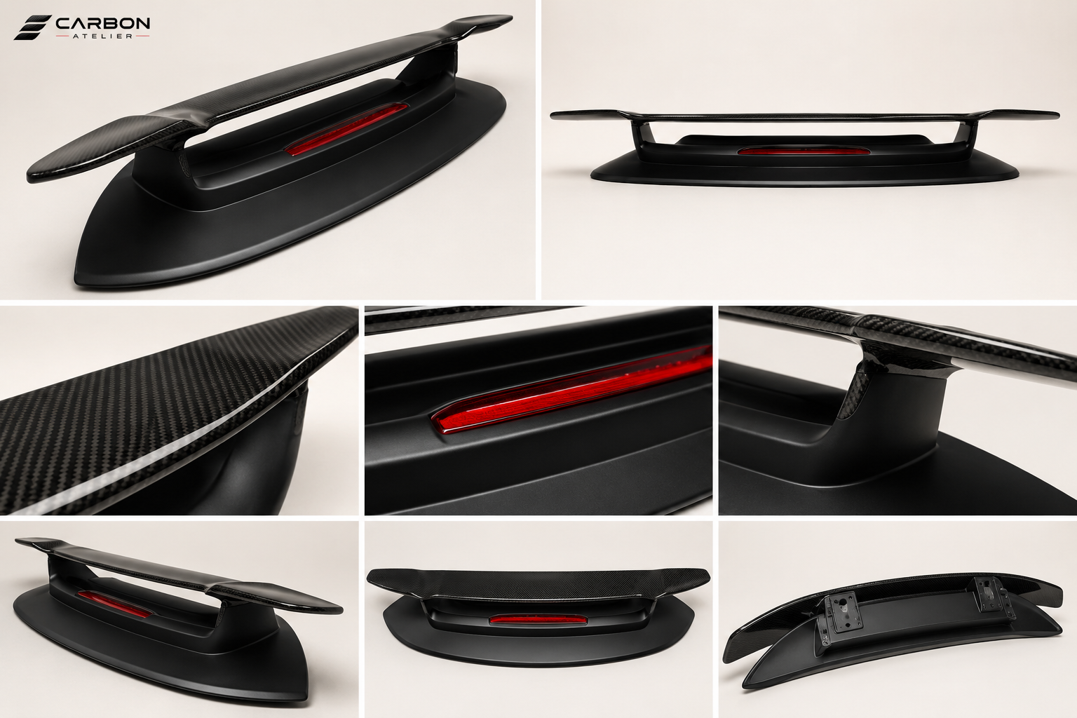 Dry Carbon Fiber Aero Kit for Porsche 911 (992) Carrera / Turbo / Turbo S (2020+) – Front Lip, Rear Diffuser & GT Wing