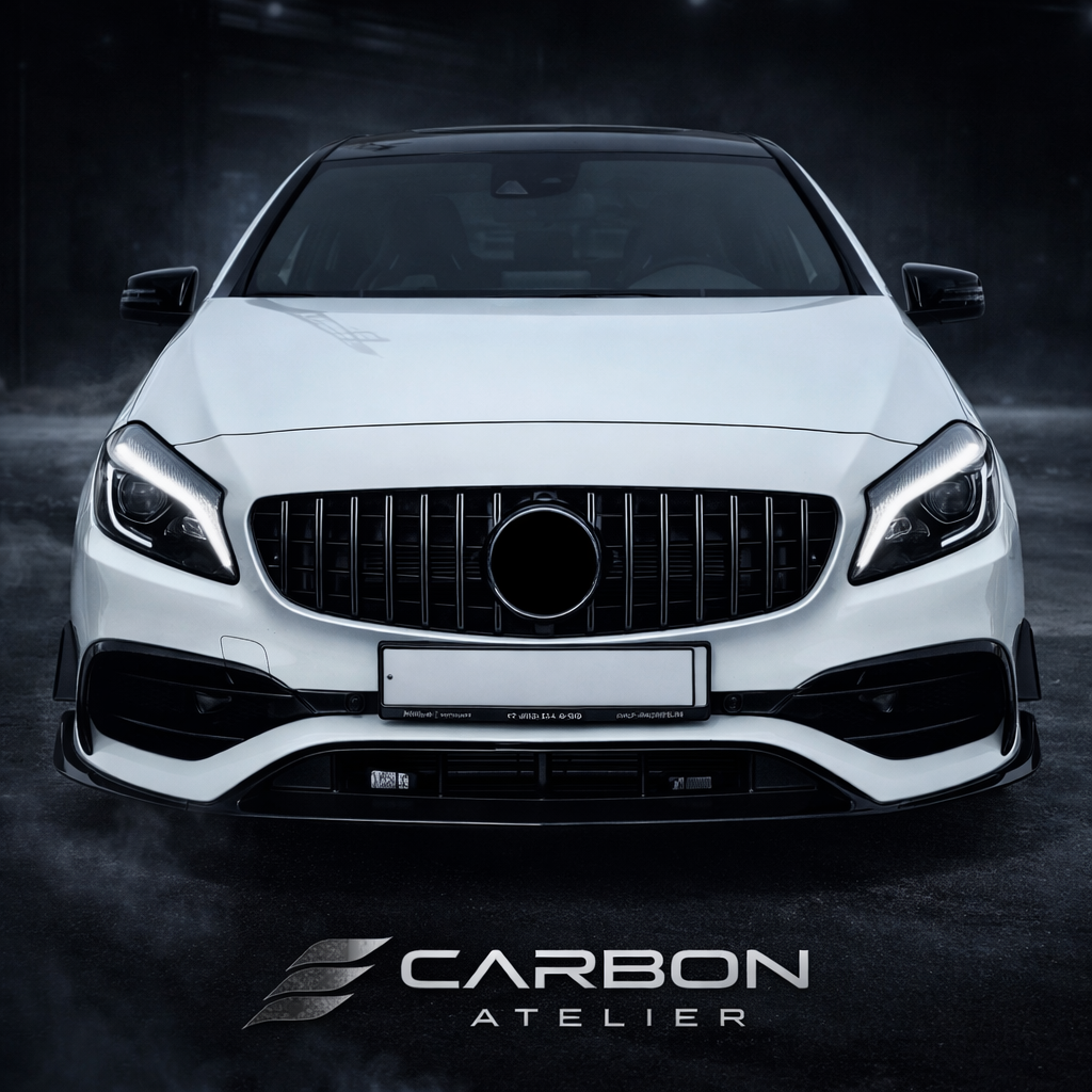 AMG-Inspired GT Front Grille for Mercedes A-Class W176 (2015–2018)