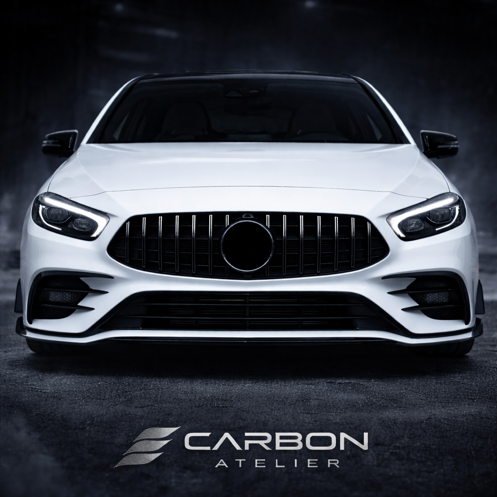 AMG-Inspired GT Front Grille for Mercedes A-Class W177 Facelift (2023+)