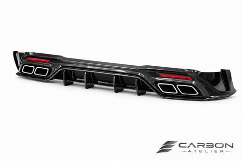 AMG-Inspired Rear Diffuser – Compatible with Mercedes A-Class W177 Facelift (2023–Present)