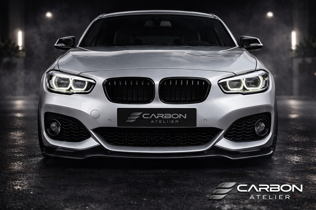 Carbon Fiber Front Lip Splitter for 1 Series F20 / F21 (2015–2019)