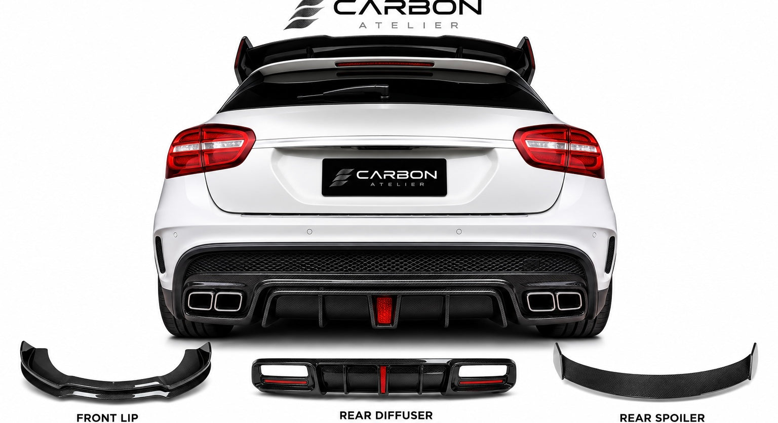 Mercedes GLA45 / GLA220 / GLA260 AMG Carbon Fiber Body Kit | X156 (2014-2019)