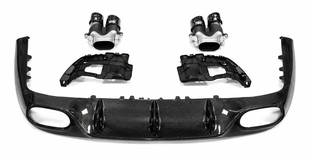 Carbon Fiber Full Body Kit for Mercedes-Benz E-Class C238 Coupe Sport E53 AMG (2017-2022) | Rear Diffuser + Trunk Spoiler + Front Lip