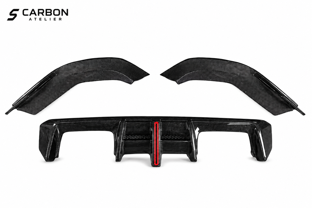 Carbon Fiber Rear Diffuser Kit for BMW M3 G80 / M4 G82 G83 2021+ | Performance Body Kit