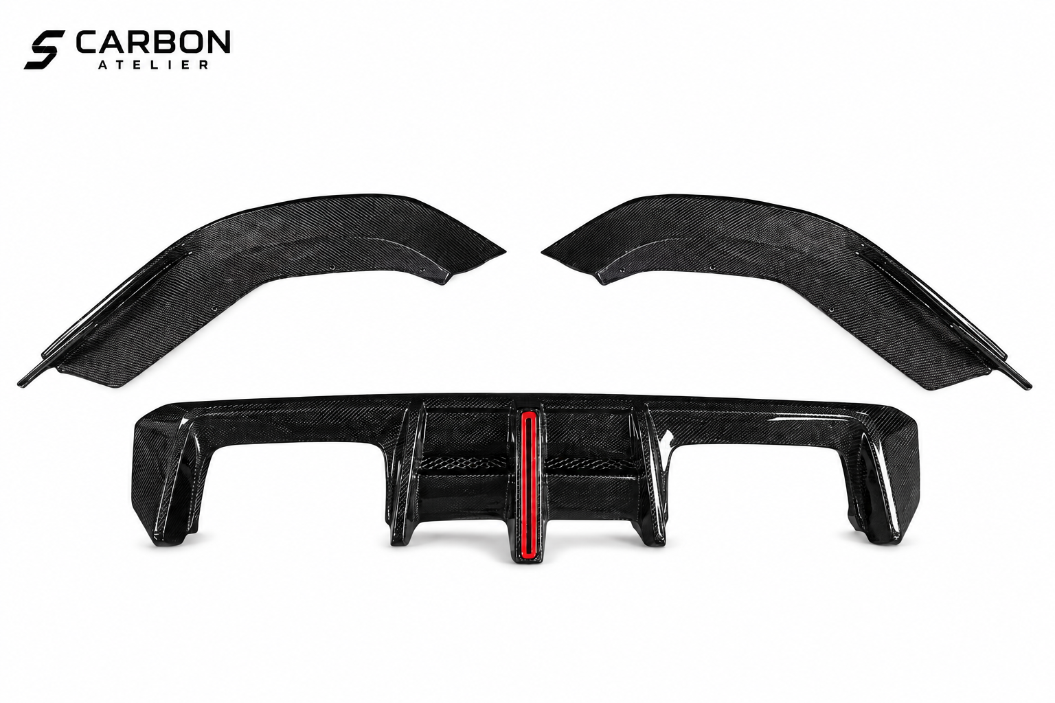Carbon Fiber Rear Diffuser Kit for BMW M3 G80 / M4 G82 G83 2021+ | Performance Body Kit