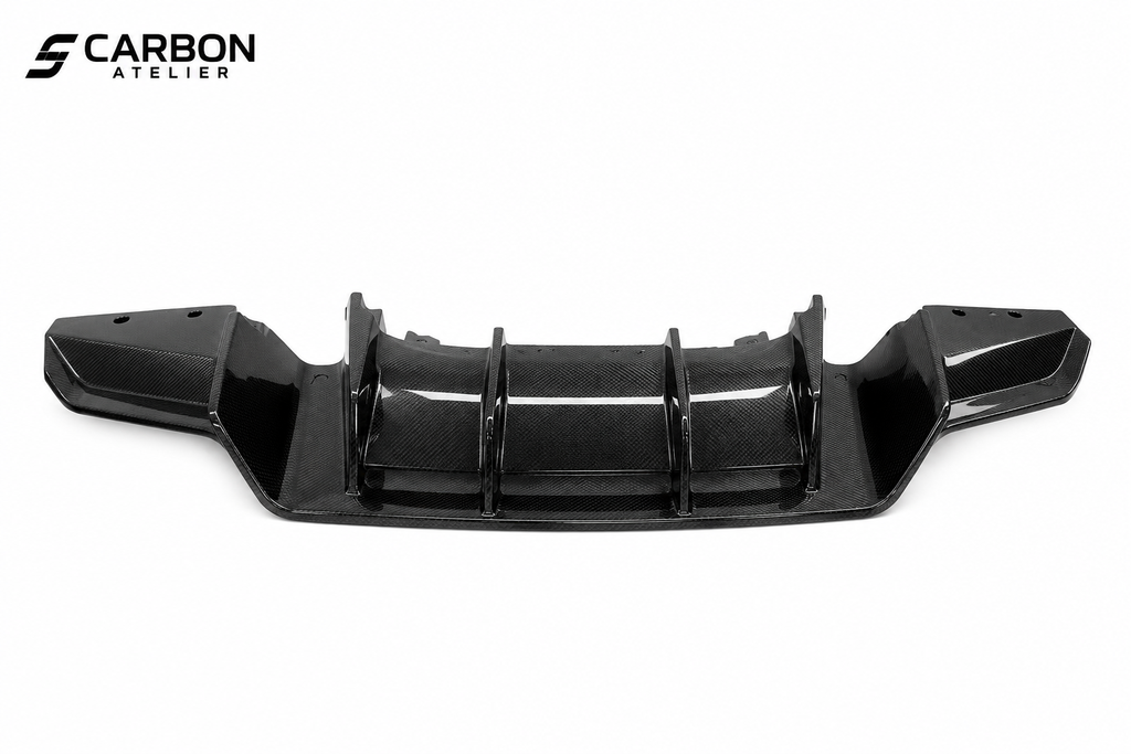 Carbon Fiber Rear Diffuser Kit for Audi R8 V10 (2017–2023) | Premium Performance Body Kit