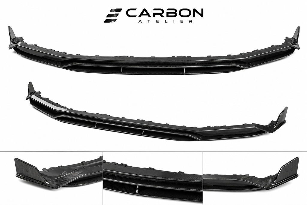 Carbon Fiber Front Lip & Canards Kit for Audi R8 (2019–2023)