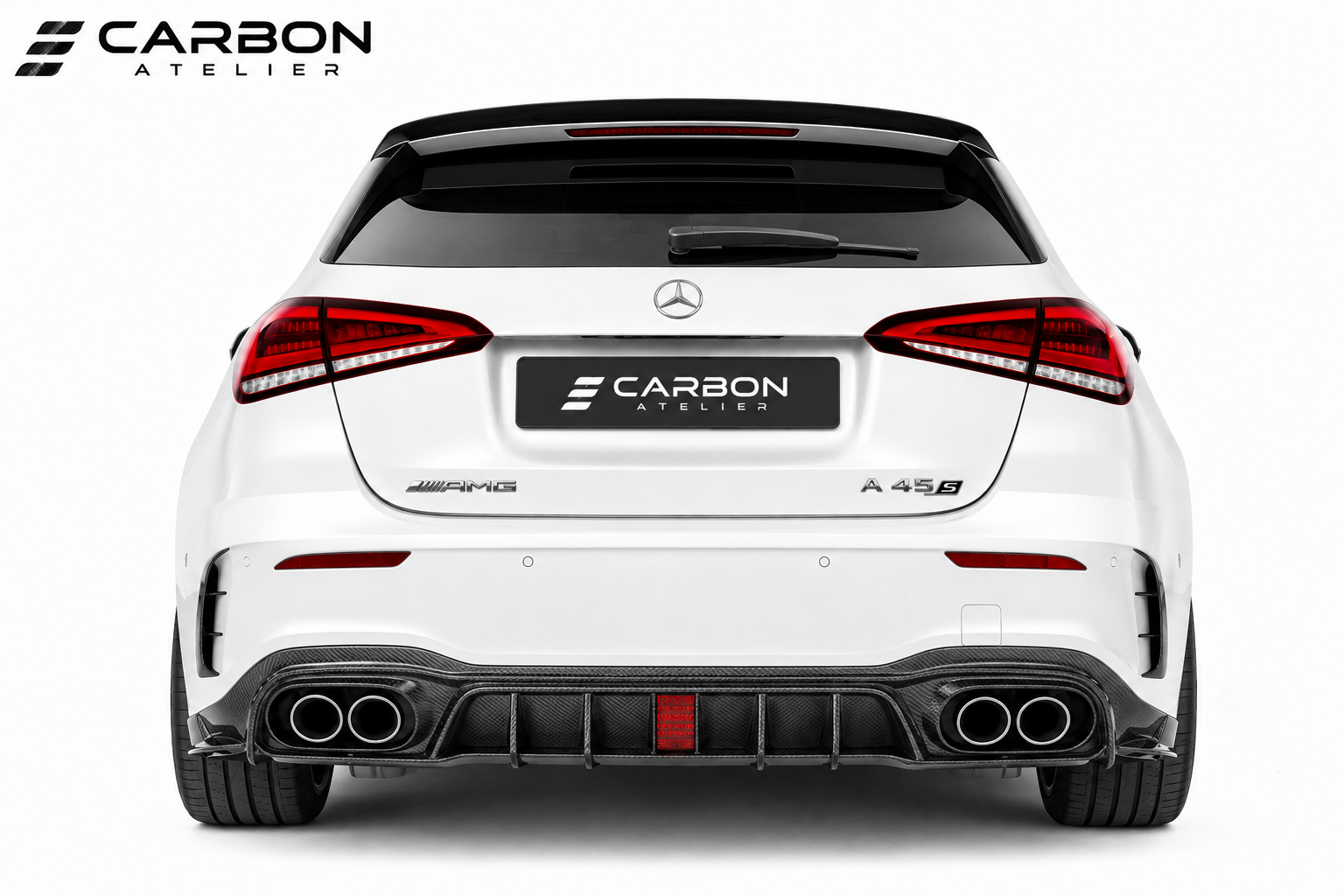 Mercedes-Benz A-Class AMG W177 (2019–2025) Forged Carbon Fiber Body Kit | Front Lip, Hood, Rear Diffuser & Spoiler