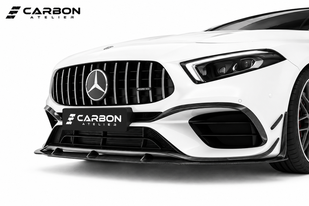 Mercedes-Benz A-Class AMG W177 (2019–2025) Forged Carbon Fiber Body Kit | Front Lip, Hood, Rear Diffuser & Spoiler