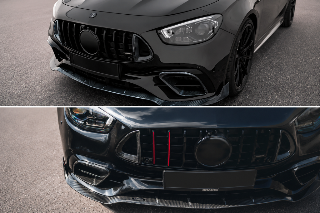 Forged Carbon Fiber Full Body Kit for Mercedes-Benz E-Class W213 (2021–2023) E260, E300, E43 AMG, E63 S AMG | Front Lip, Rear Diffuser, Side Skirts & Air Vent Covers
