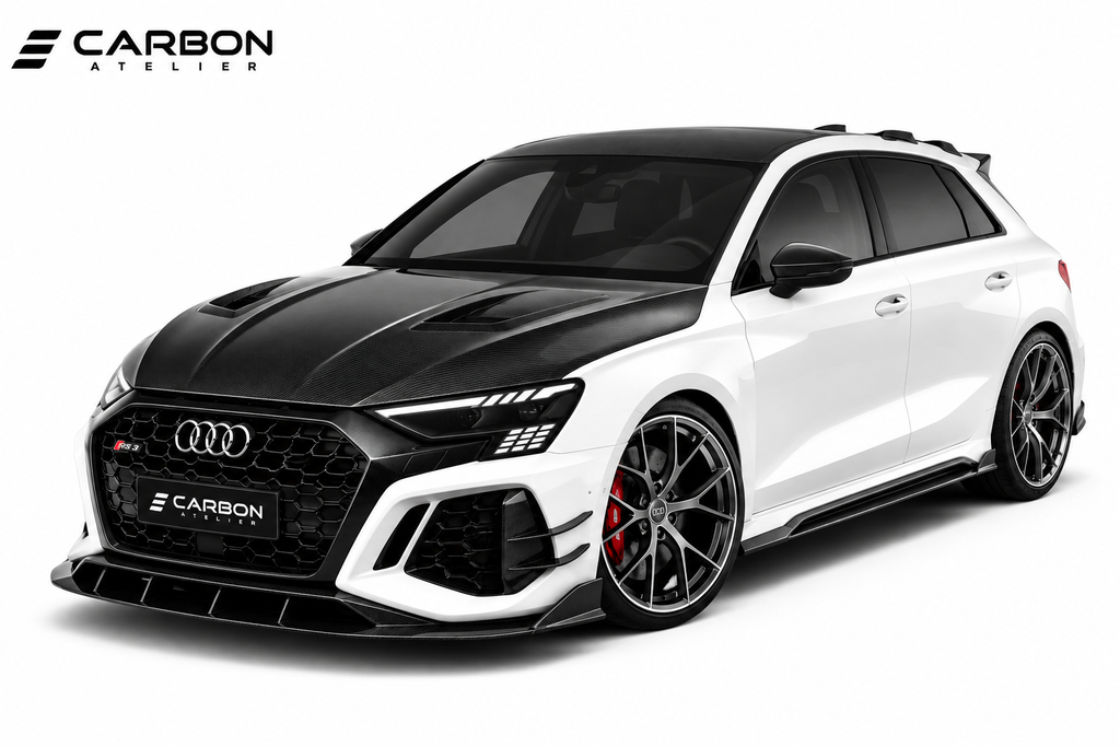 Dry Carbon Fiber Full Body Kit for Audi RS3 8Y (2021–2024)