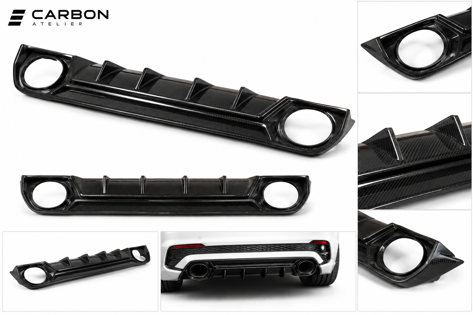 Dry Carbon Fiber Full Body Kit for Audi RS3 8Y (2021–2024)