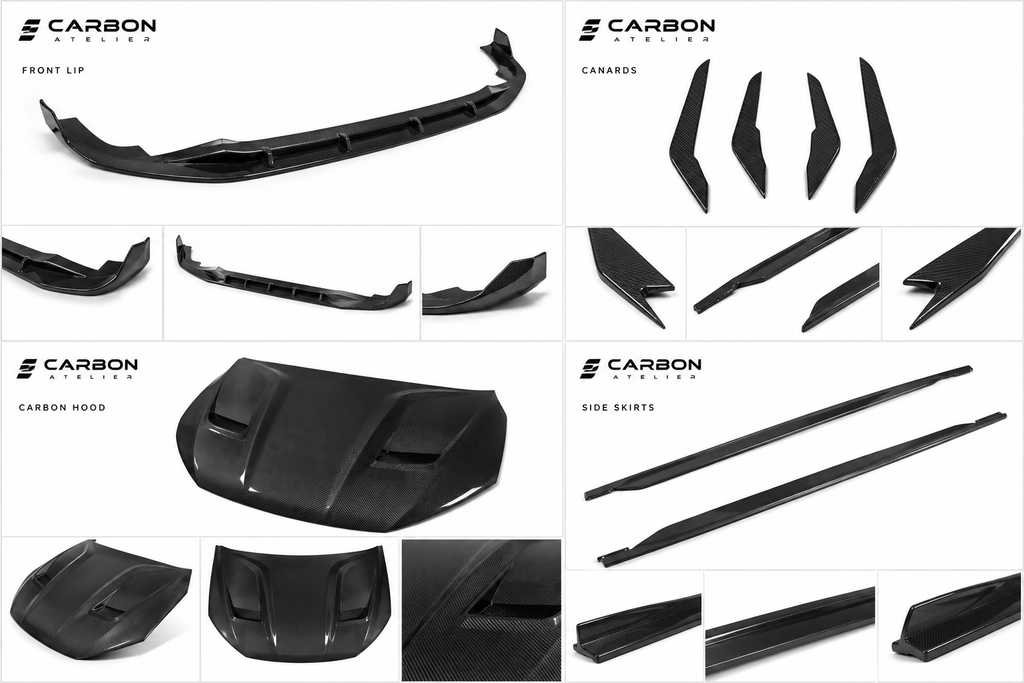 Dry Carbon Fiber Full Body Kit for Audi RS3 8Y (2021–2024)