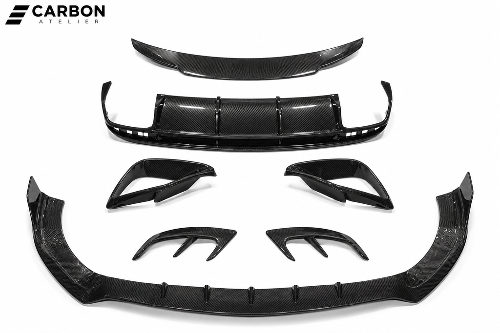 Mercedes-Benz S63 AMG Coupe W217/C217 - S500 Dry Carbon Fiber Body Kit (2015–2020)