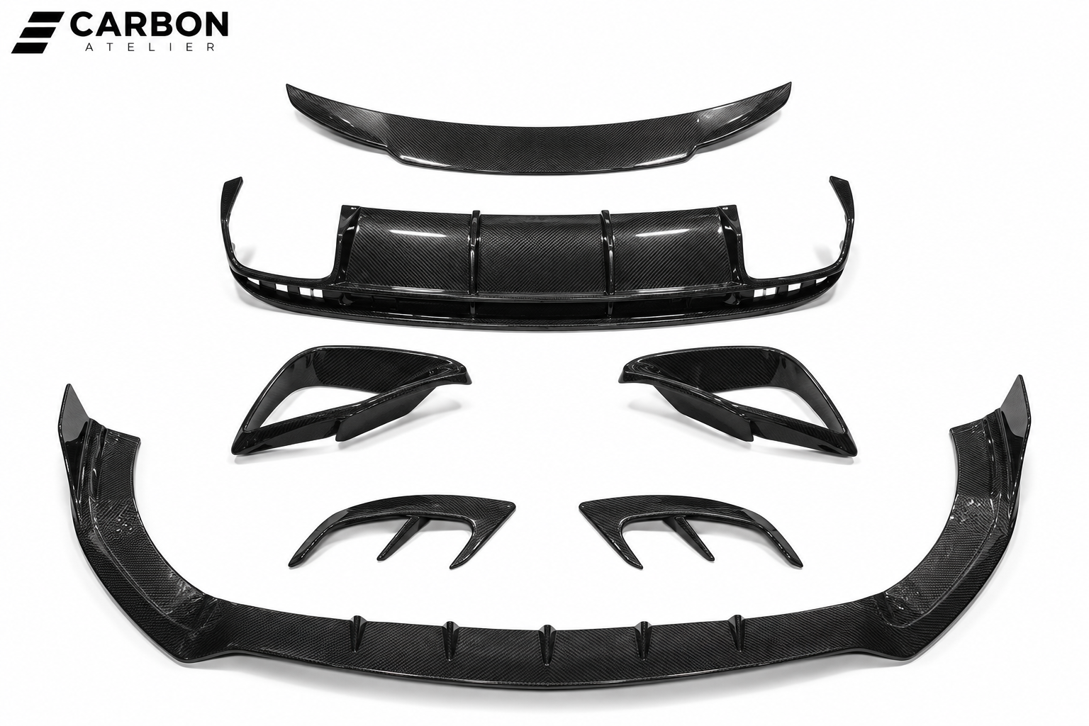 Mercedes-Benz S63 AMG Coupe W217/C217 - S500 Dry Carbon Fiber Body Kit (2015–2020)