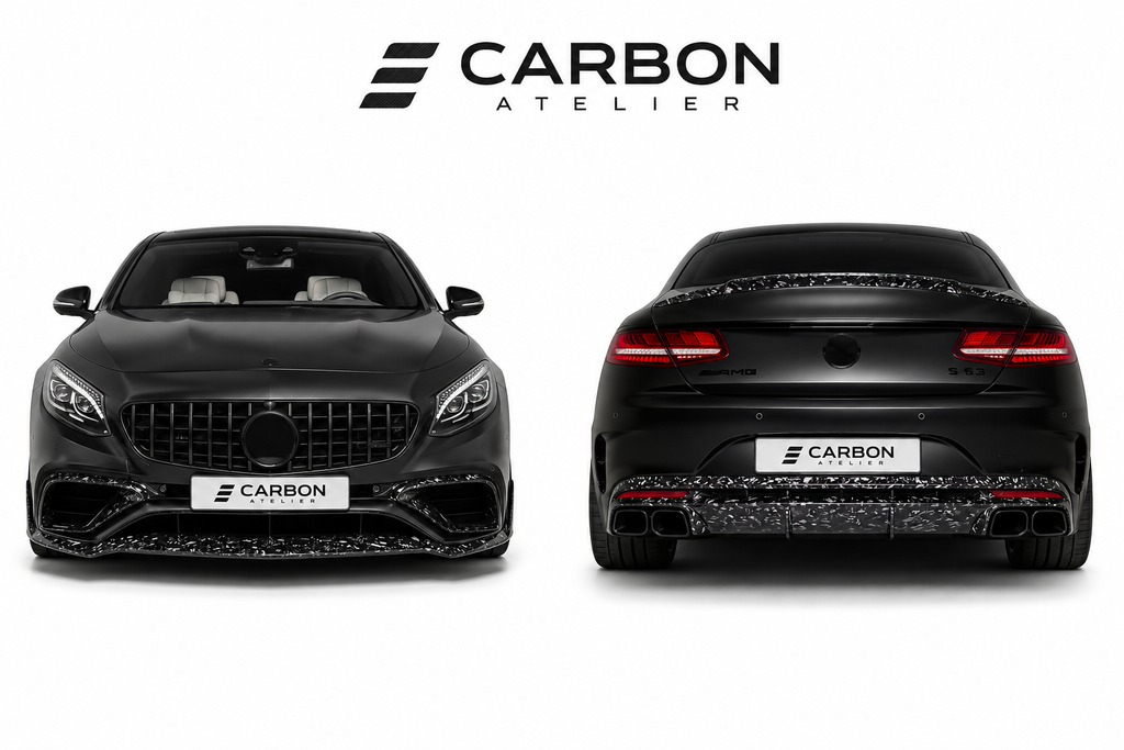 Mercedes-Benz S63 AMG Coupe W217/C217 - S500 Dry Carbon Fiber Body Kit (2015–2020)