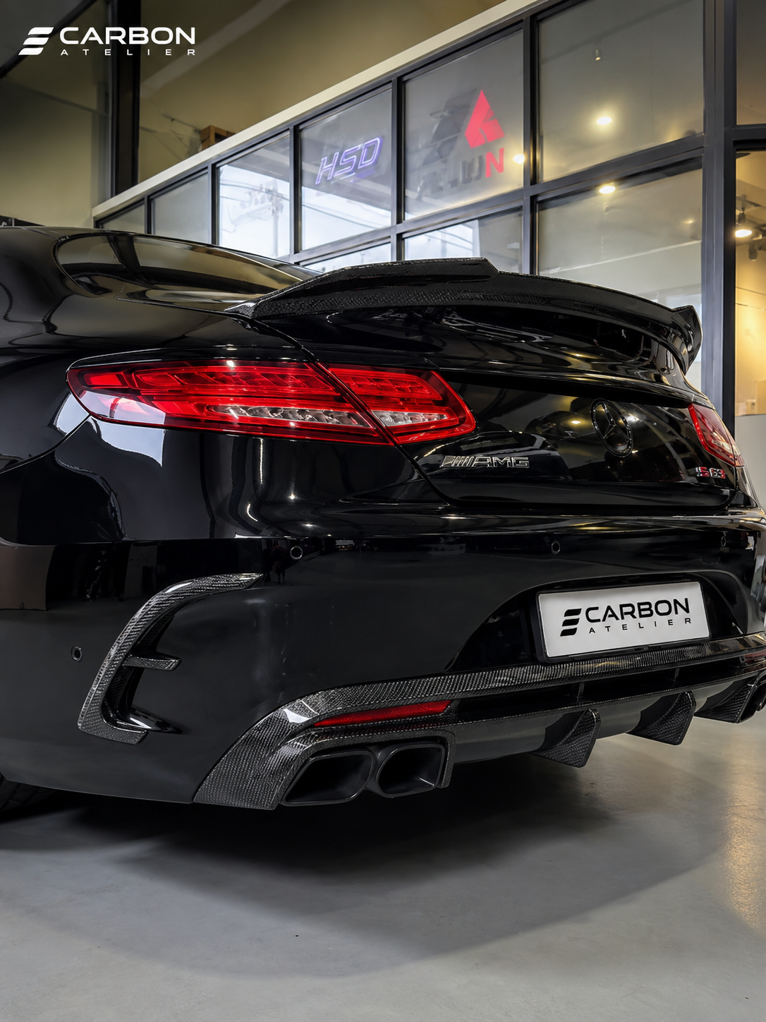 Mercedes-Benz S63 AMG Coupe W217/C217 - S500 Dry Carbon Fiber Body Kit (2015–2020)