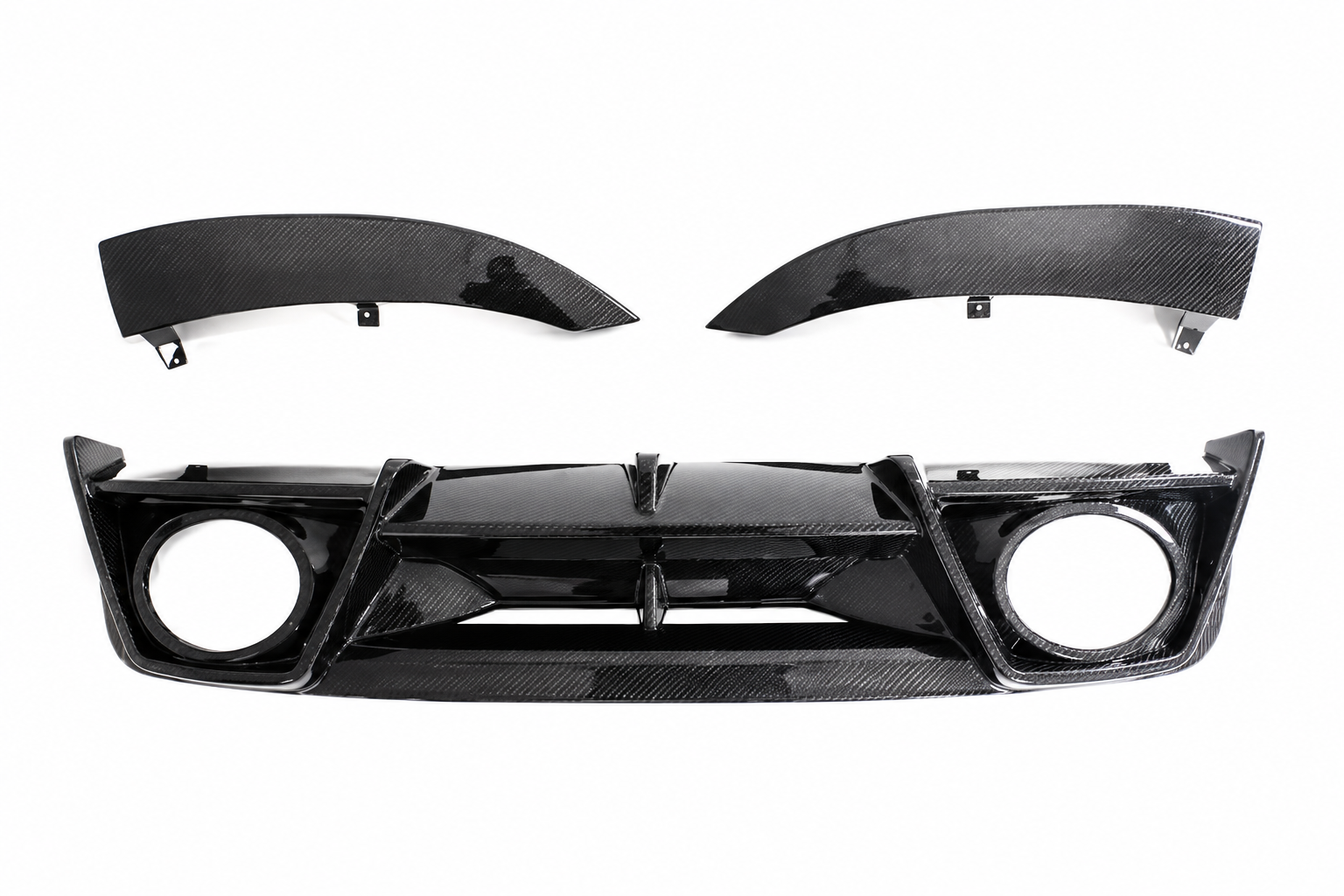 Porsche 911 992 Turbo S Dry Carbon Fiber Rear Diffuser Kit (2019–2023)