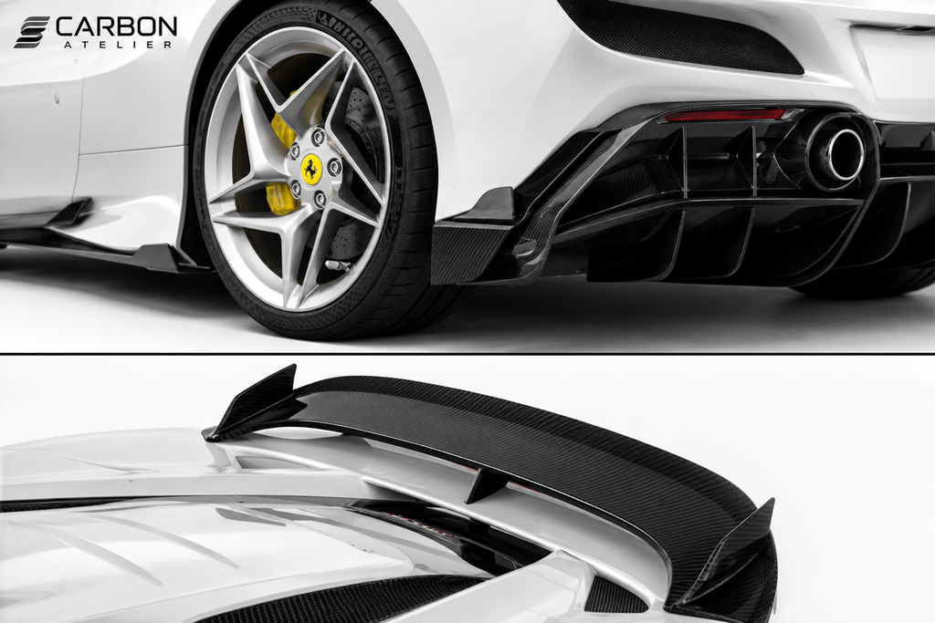 Dry Carbon Fiber Full Body Kit for Ferrari F8 Tributo / Spider (2019+)