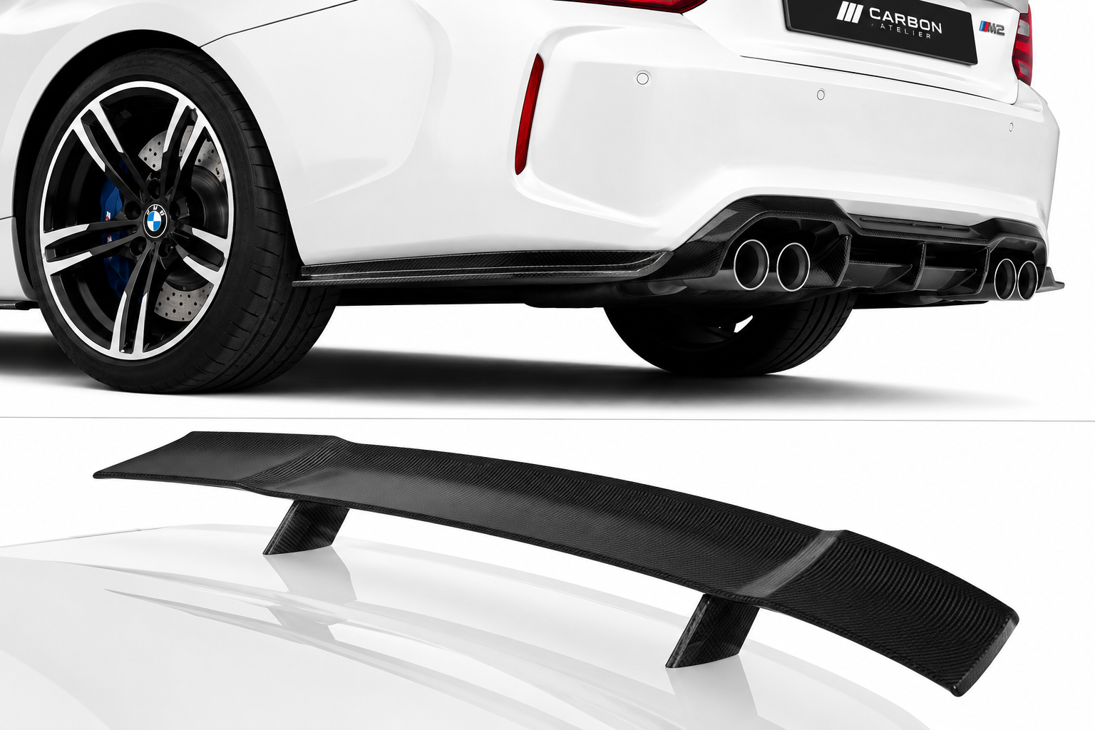 BMW M2 / M2 Competition (F87) Wet Carbon Fiber Body Kit | 2016–2021