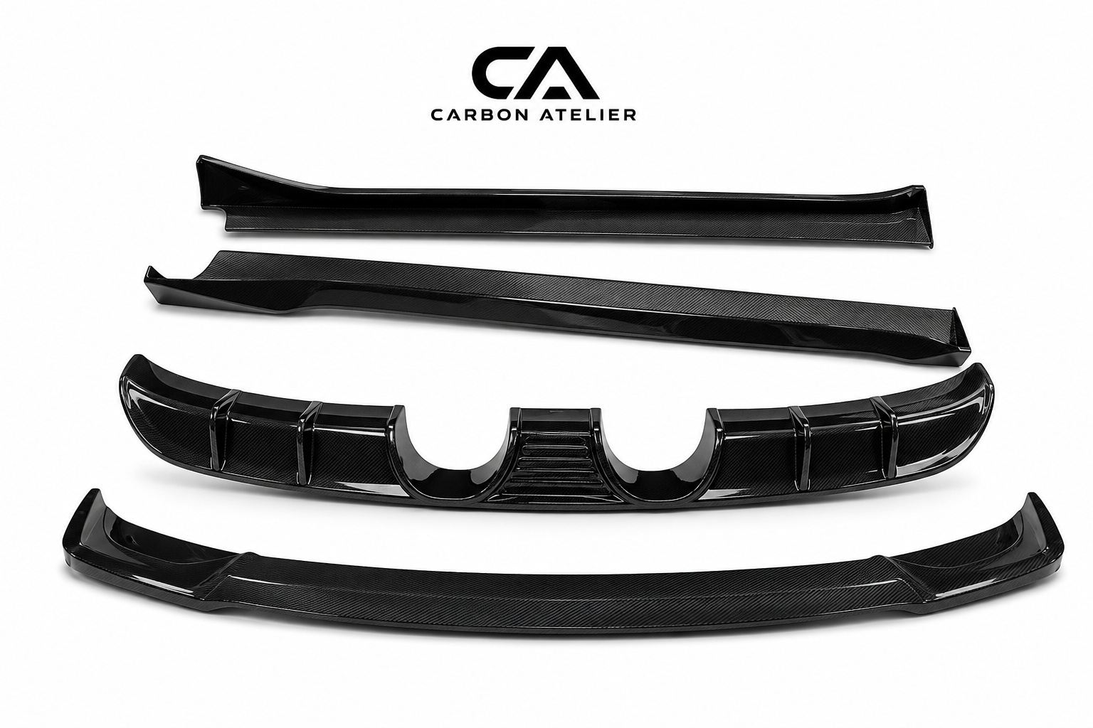Dry Carbon Fiber Full Body Kit for Porsche 911 991.2 Carrera / Carrera S / Carrera 4 / Carrera 4S / GTS (2016–2020)