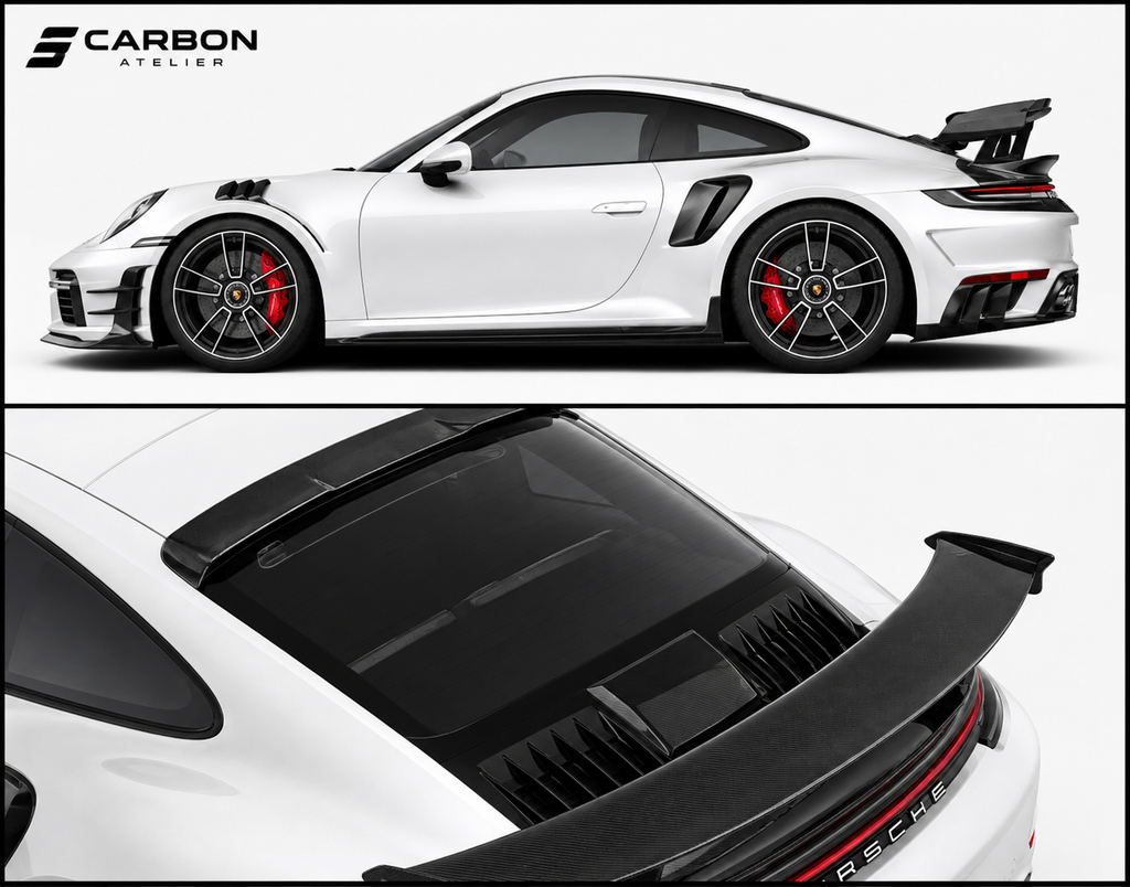 Porsche 992 Turbo/S Dry Carbon Fiber Full Body Kit – Complete Aero Set