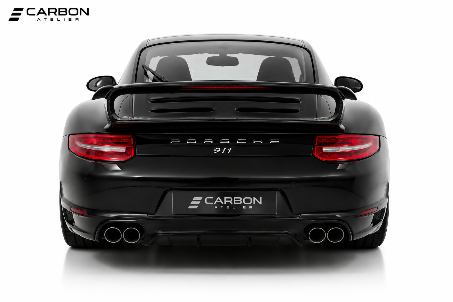 Carbon Fiber GT3 RS Style Rear Wing Spoiler for Porsche 911 997.1 / 997.2 (2005-2011)