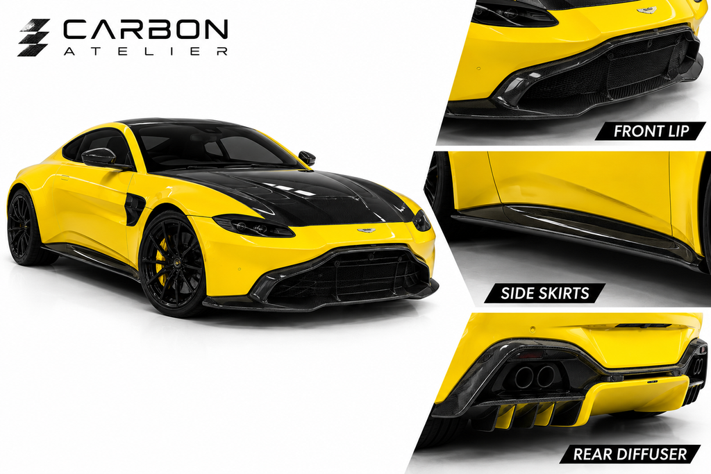 Dry Carbon Fiber Full Body Kit for Aston Martin Vantage (2018–2024)