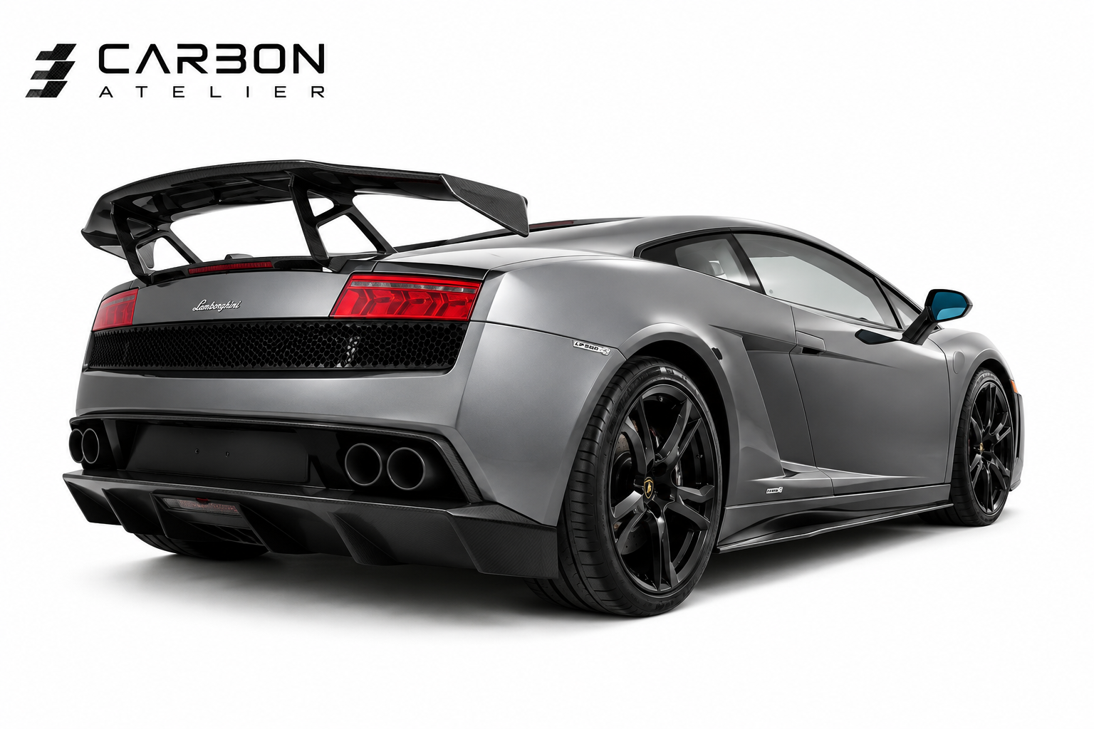 Lamborghini Gallardo GT Style Rear Spoiler – Carbon Fiber, Forged Carbon & FRP | 2003–2013
