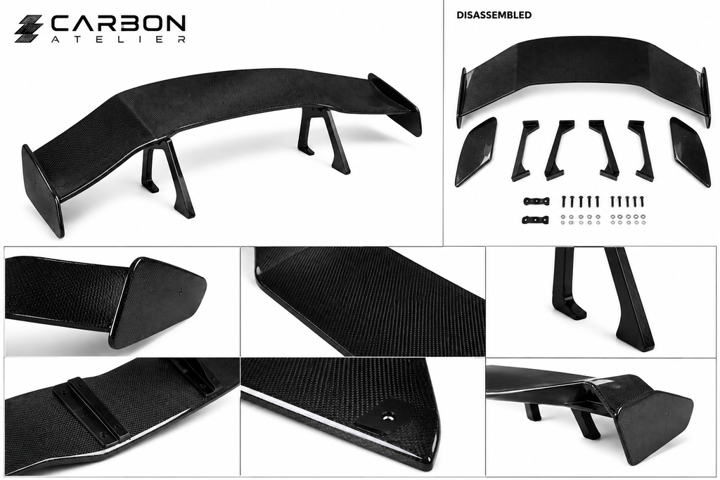 Lamborghini Gallardo GT Style Rear Spoiler – Carbon Fiber, Forged Carbon & FRP | 2003–2013