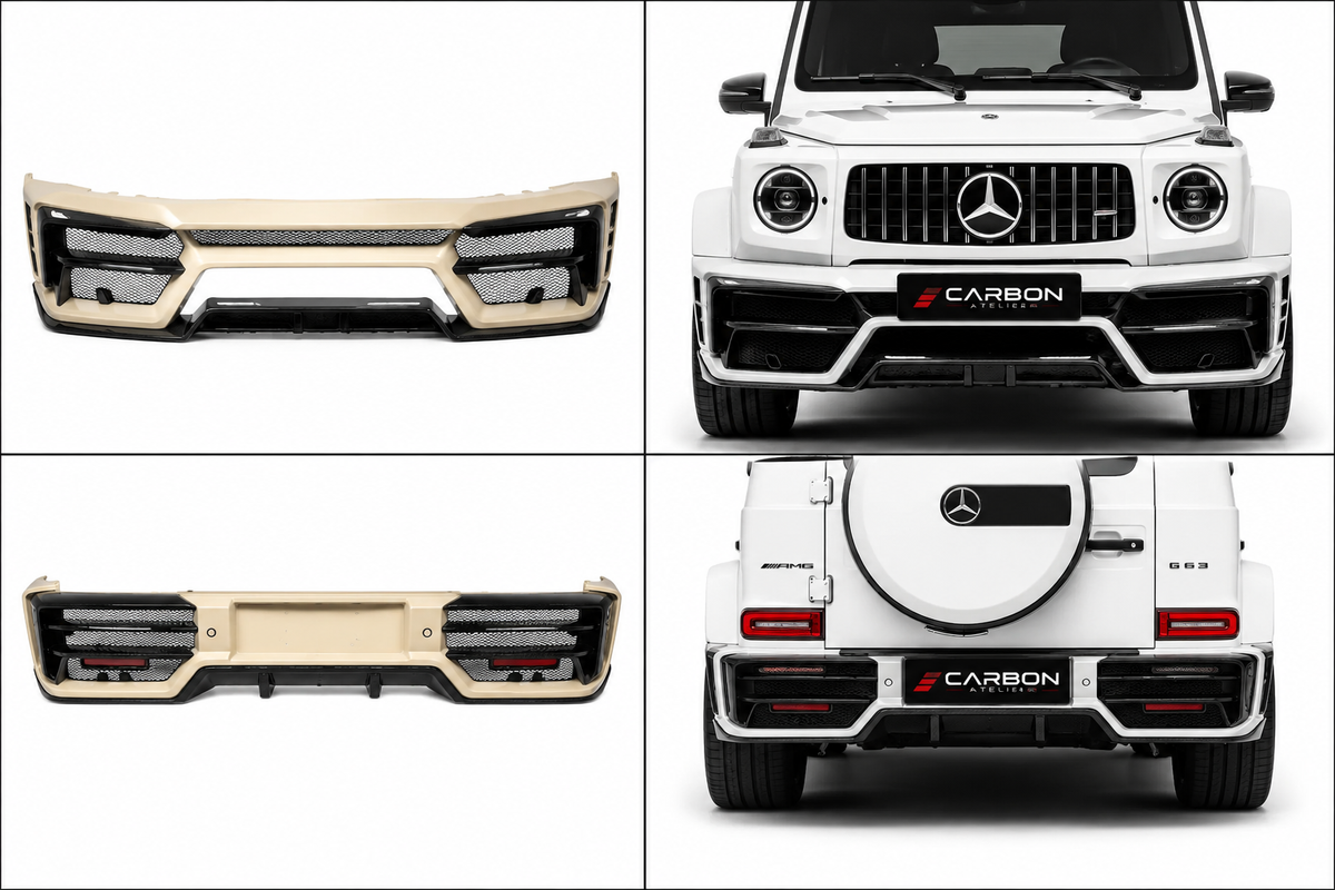Mercedes-Benz G-Class W464 Premium Dry Carbon Fiber Widebody Kit | G500 / G550 / G63 2019+