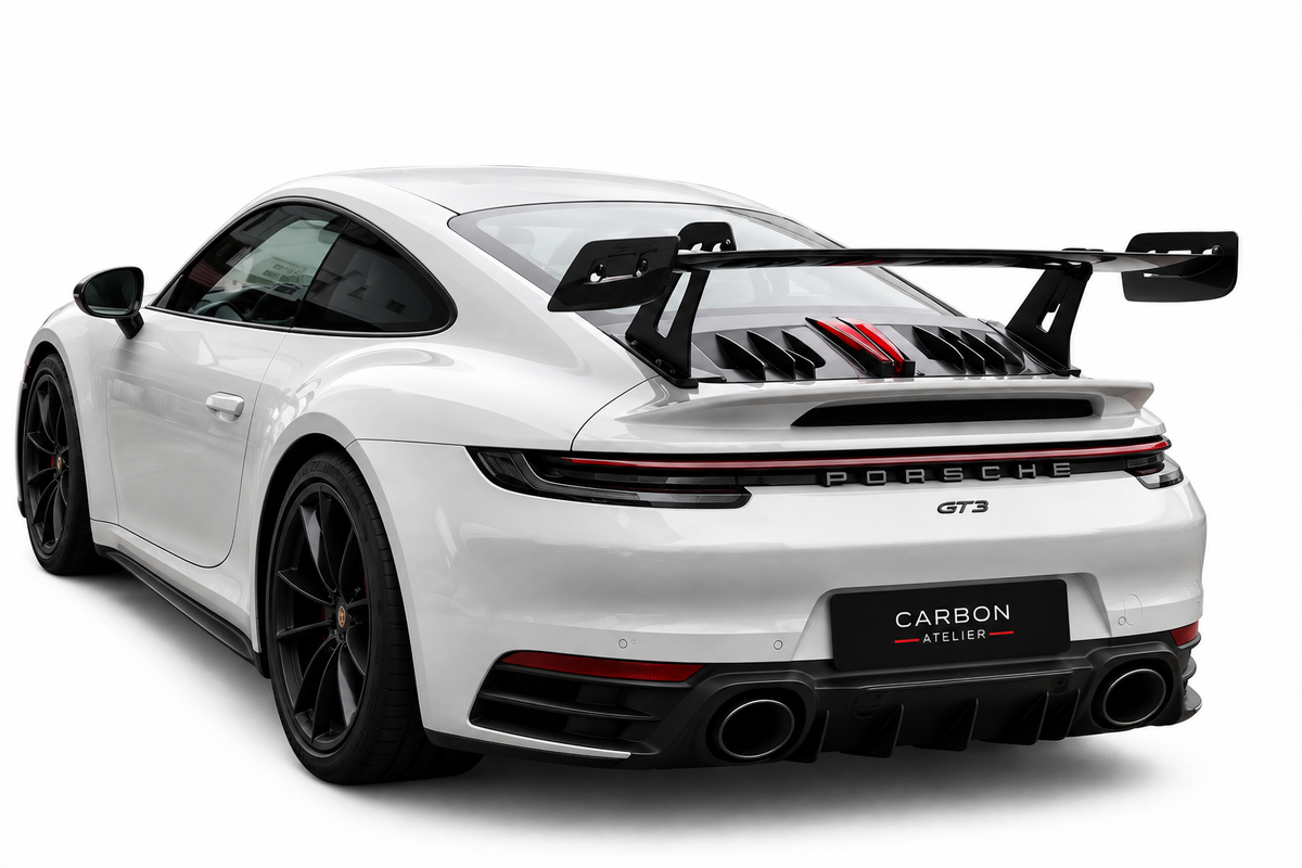 Porsche 911 992 GT3 Dry Carbon Fiber Rear Wing – 2019–2025
