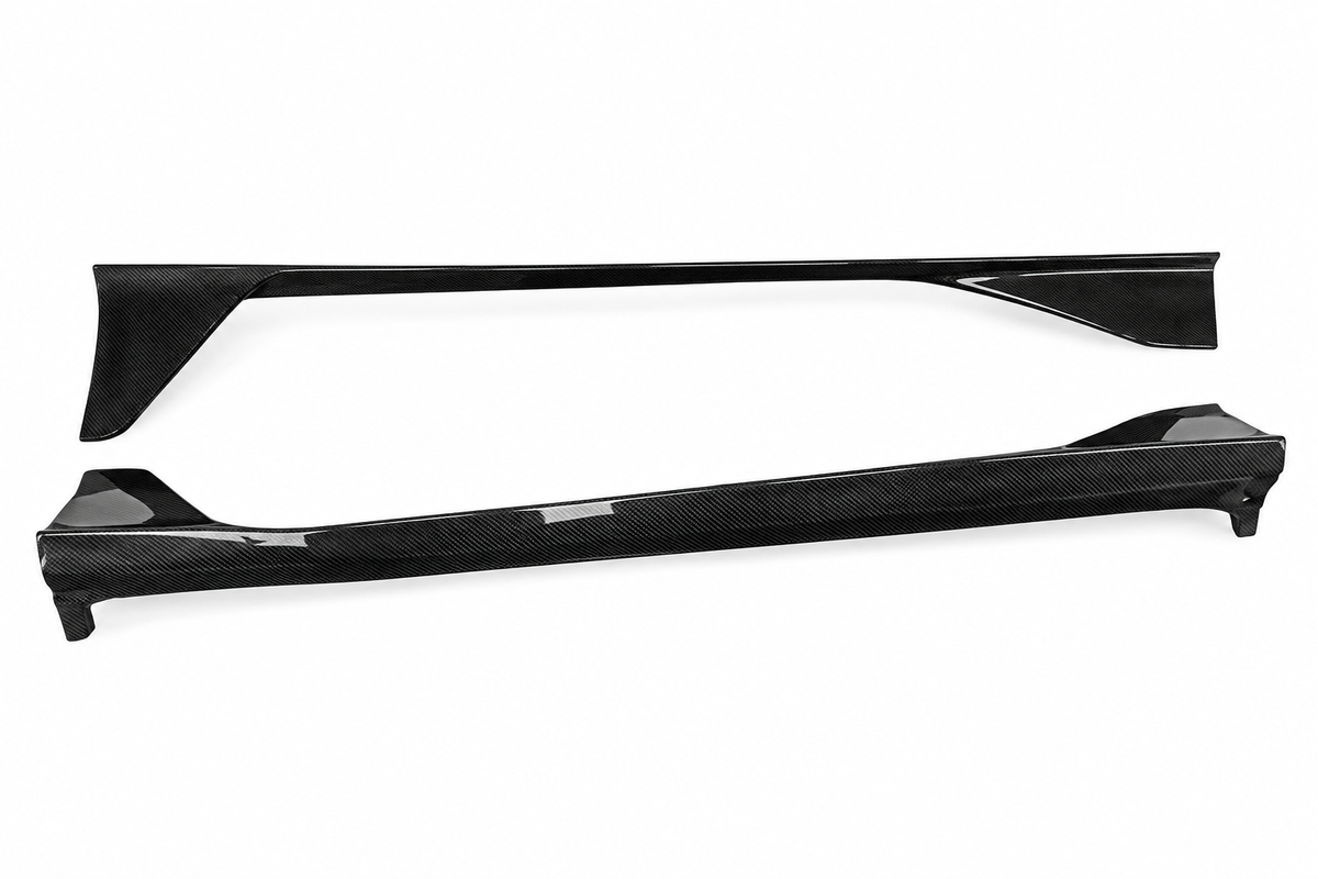 GT4 RS Style Carbon Fiber Hood & Side Skirts for Porsche 718 982 Cayman / Boxster