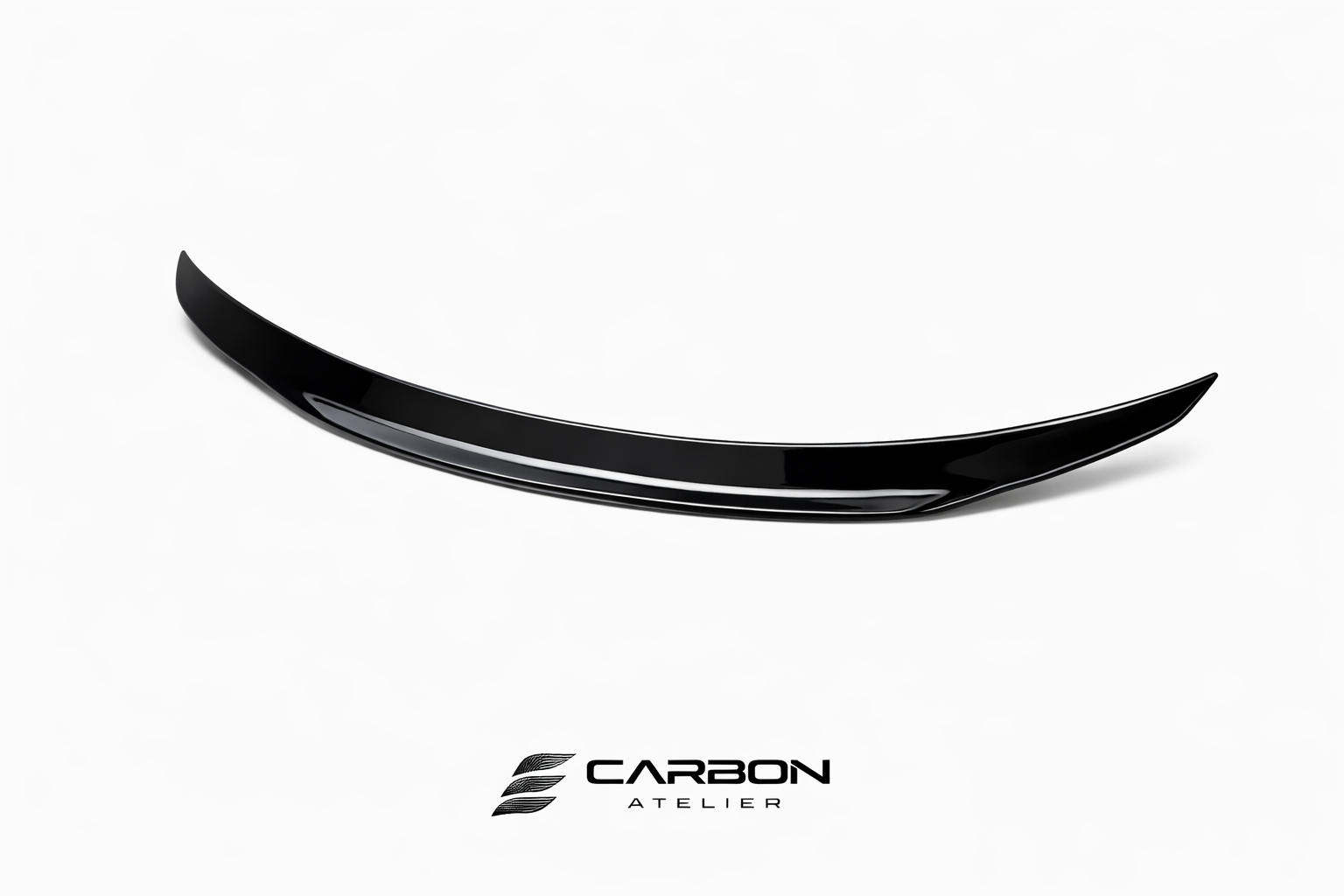 Gloss Black Trunk Lip Spoiler – Compatible with Mercedes C-Class Coupe C205 (2015–2022)