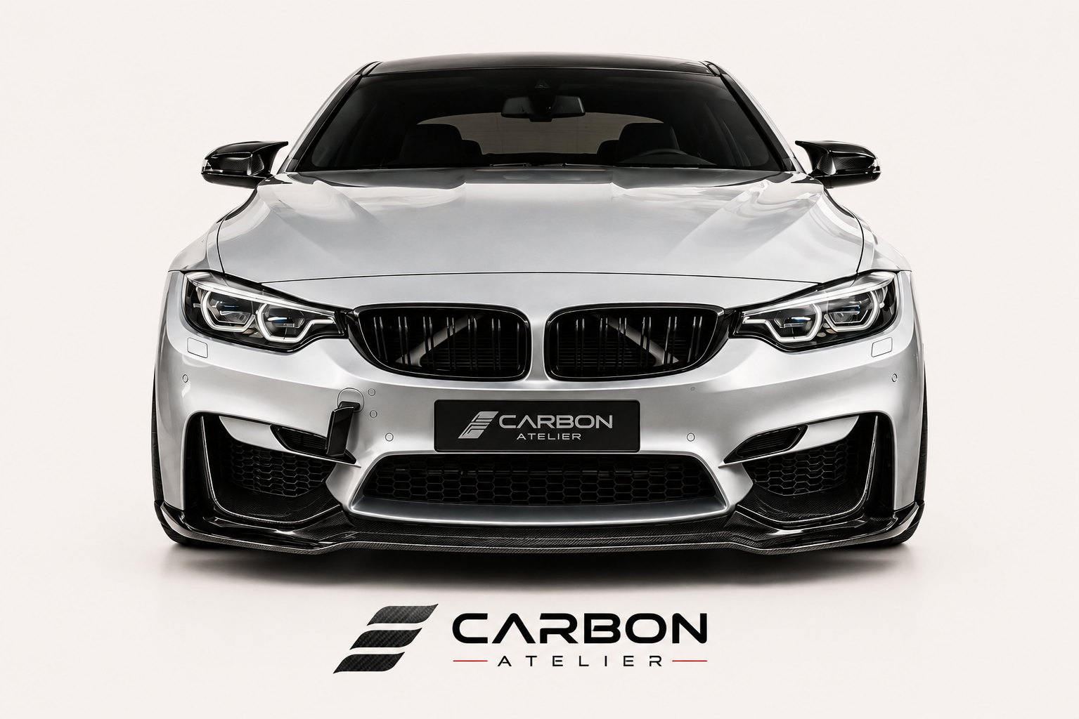 Carbon Fiber Front Bumper Lip Splitter for 3 & 4 Series F30 / F32 / F80 / F82 (2015–2020)