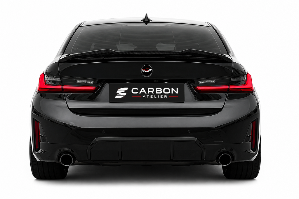Carbon Fiber Rear Trunk Spoiler for BMW 3 Series G20 / G28 / G80 (2020+) | Performance Style Lip Wing