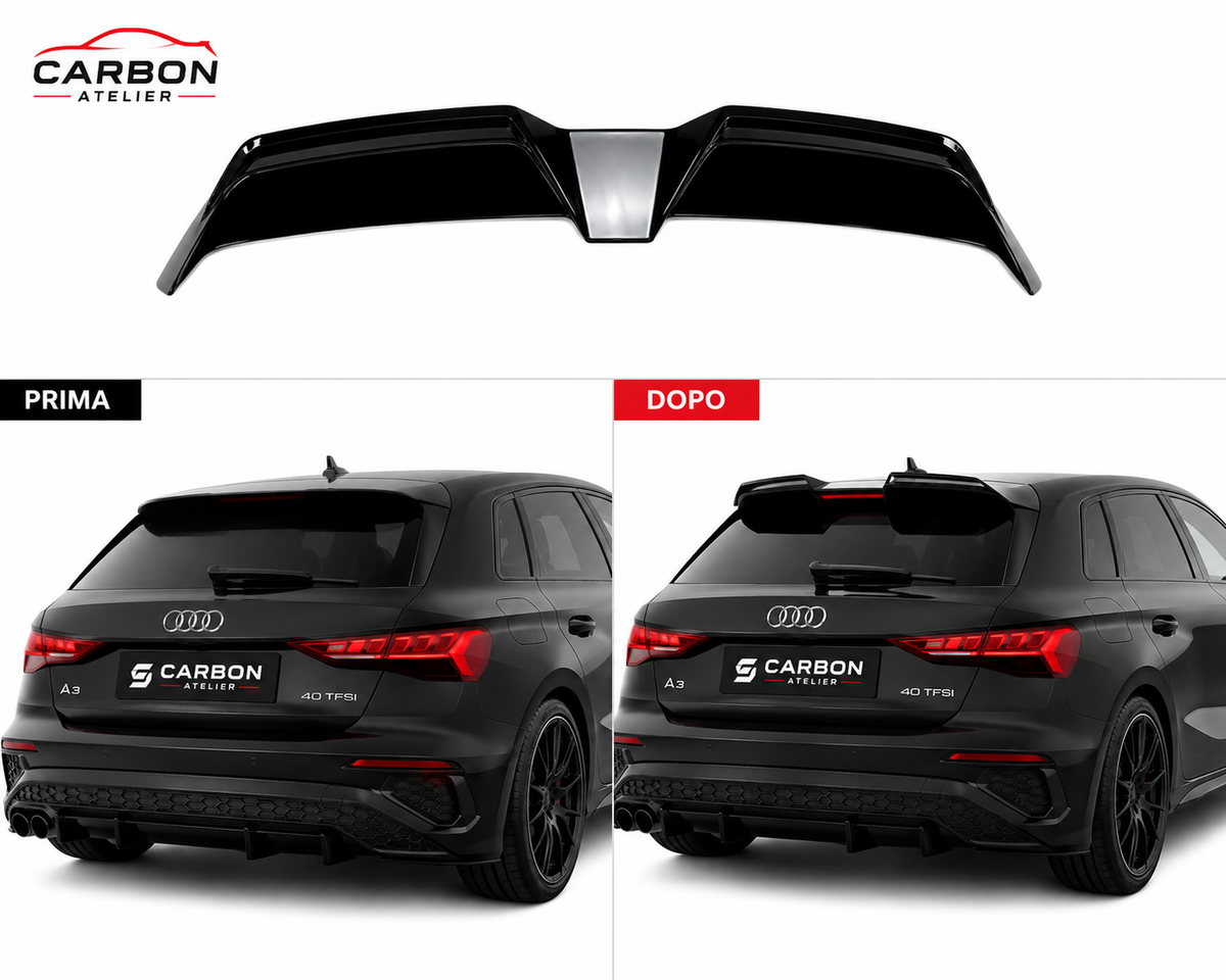 Roof Spoiler for Audi A3 / S3 / RS3 8Y (2021-2024)
